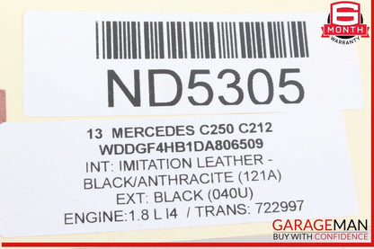 08-14 Mercedes W204 C250 C300 E350 Rear Right Door Lock Latch Actuator OEM