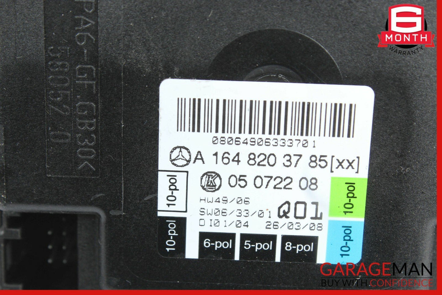 06-13 Mercedes GL320 GL450 R350 ML350 Front Left Side Door Control Module Unit