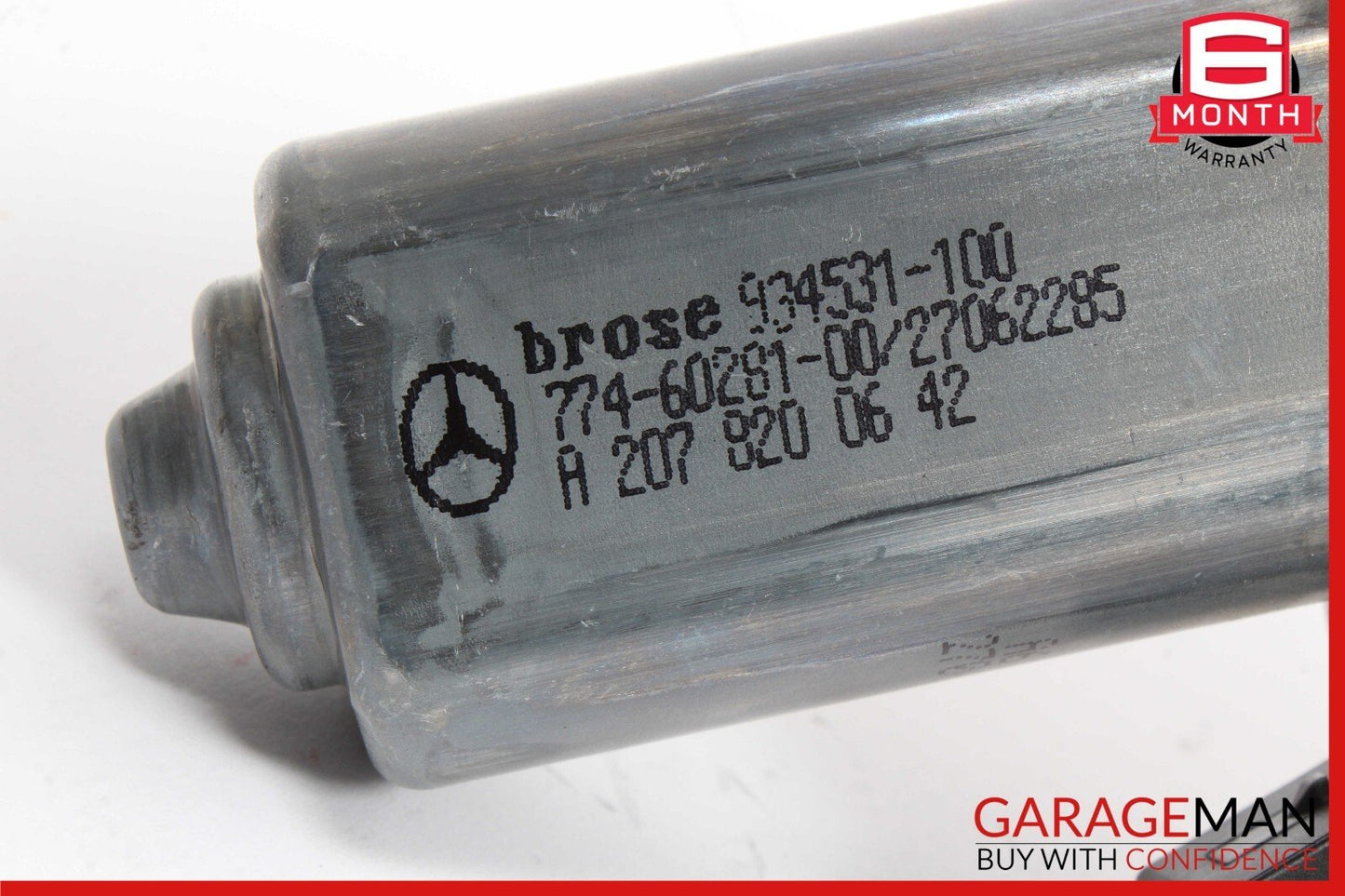 10-20 Mercedes W207 E350 Front Right Window Regulator Motor 2078200642 OEM