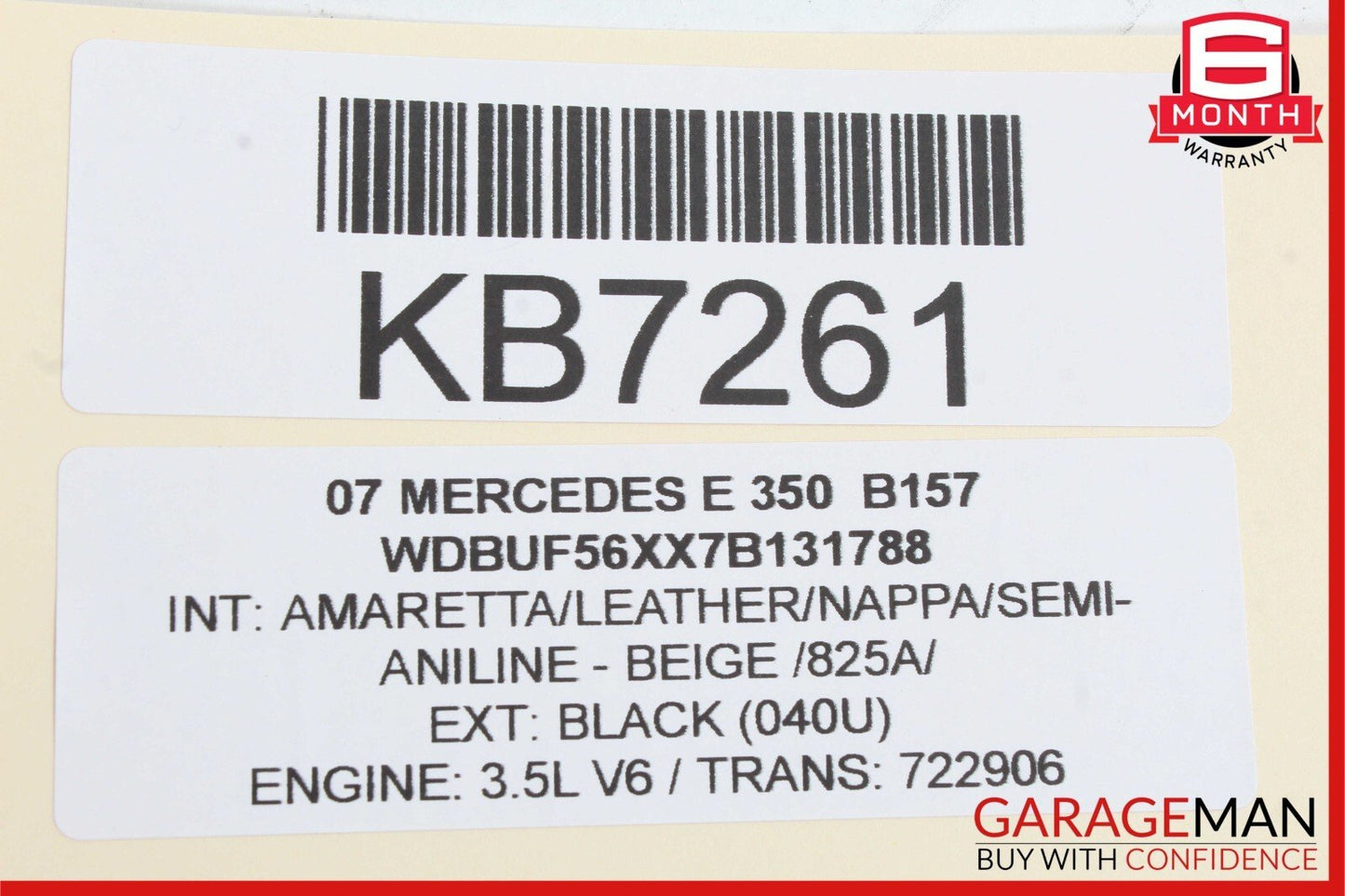 07-09 Mercedes W211 E500 E320 Front Right Passenger Side Door Speaker OEM