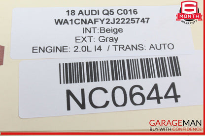 18-24 Audi Q5 Rear Left Driver Side CV Axle Shaft 80A501203G OEM
