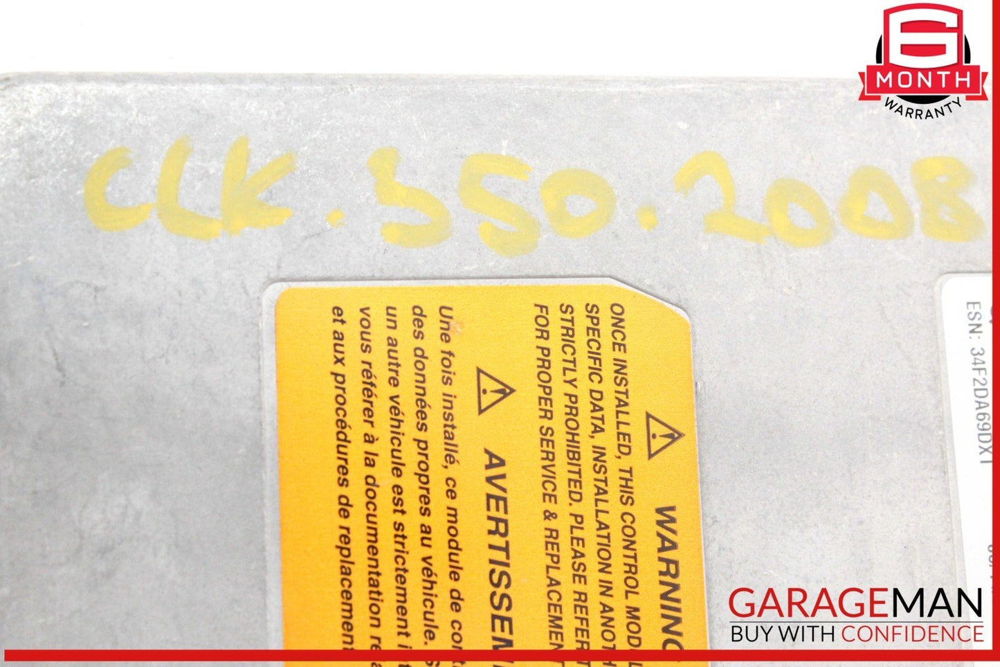 Mercedes W209 CLK350 Voice Communication Control Module 2218708726 OEM