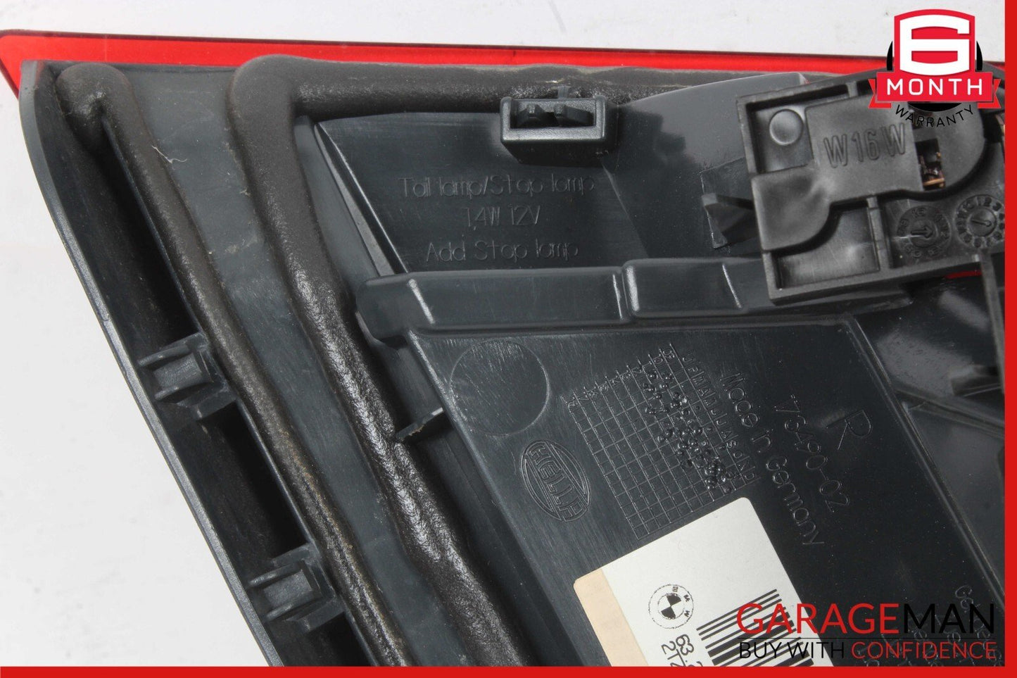 11-16 BMW 528i 535i 550i REAR RIGHT TRUNK LID TAIL LIGHT LAMP 7203226 OEM