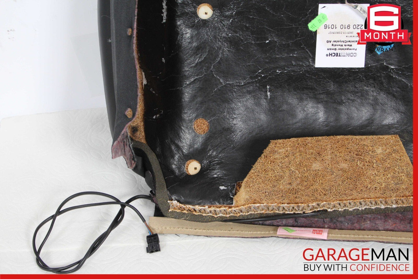 03-06 Mercedes W220 S55 S65 AMG Front Left or Right Top Upper Seat Cushion OEM