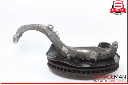 12-17 Audi SQ5 Front Right Side Spindle Knuckle Wheel Hub w/ Disc Rotor OEM