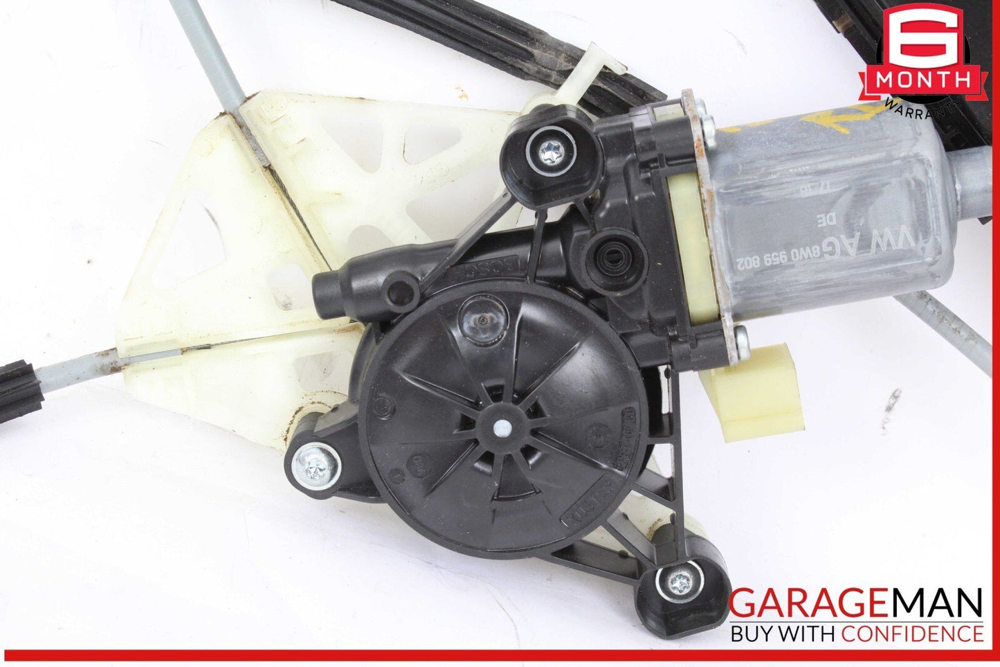 17-24 Audi Q7 Rear Left Driver Side Window Regulator Motor 4M0837461A OEM