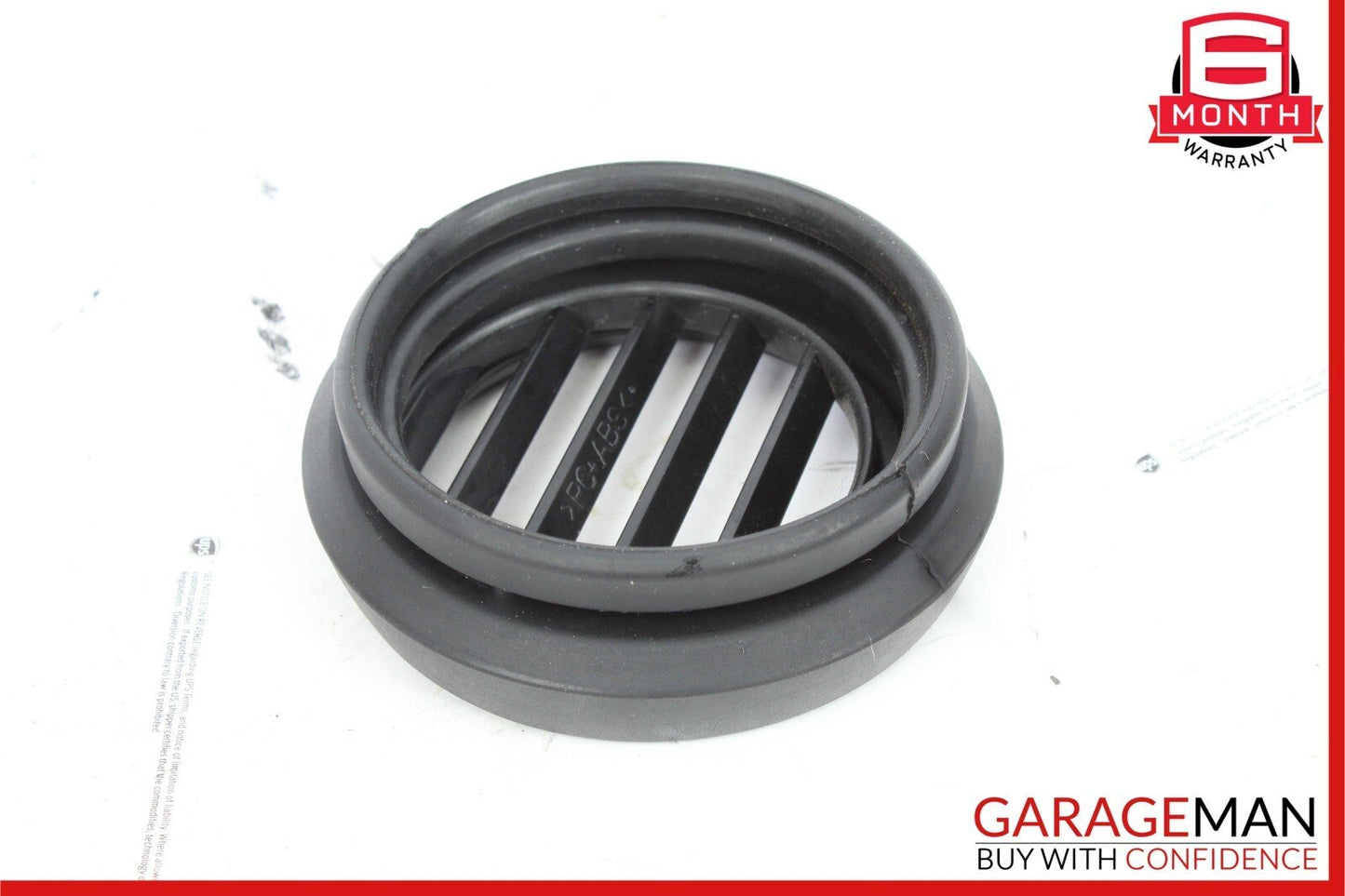 03-10 Porsche Cayenne 955 957 Dashboard A/C Air Vent Round Grille Trim Black OEM