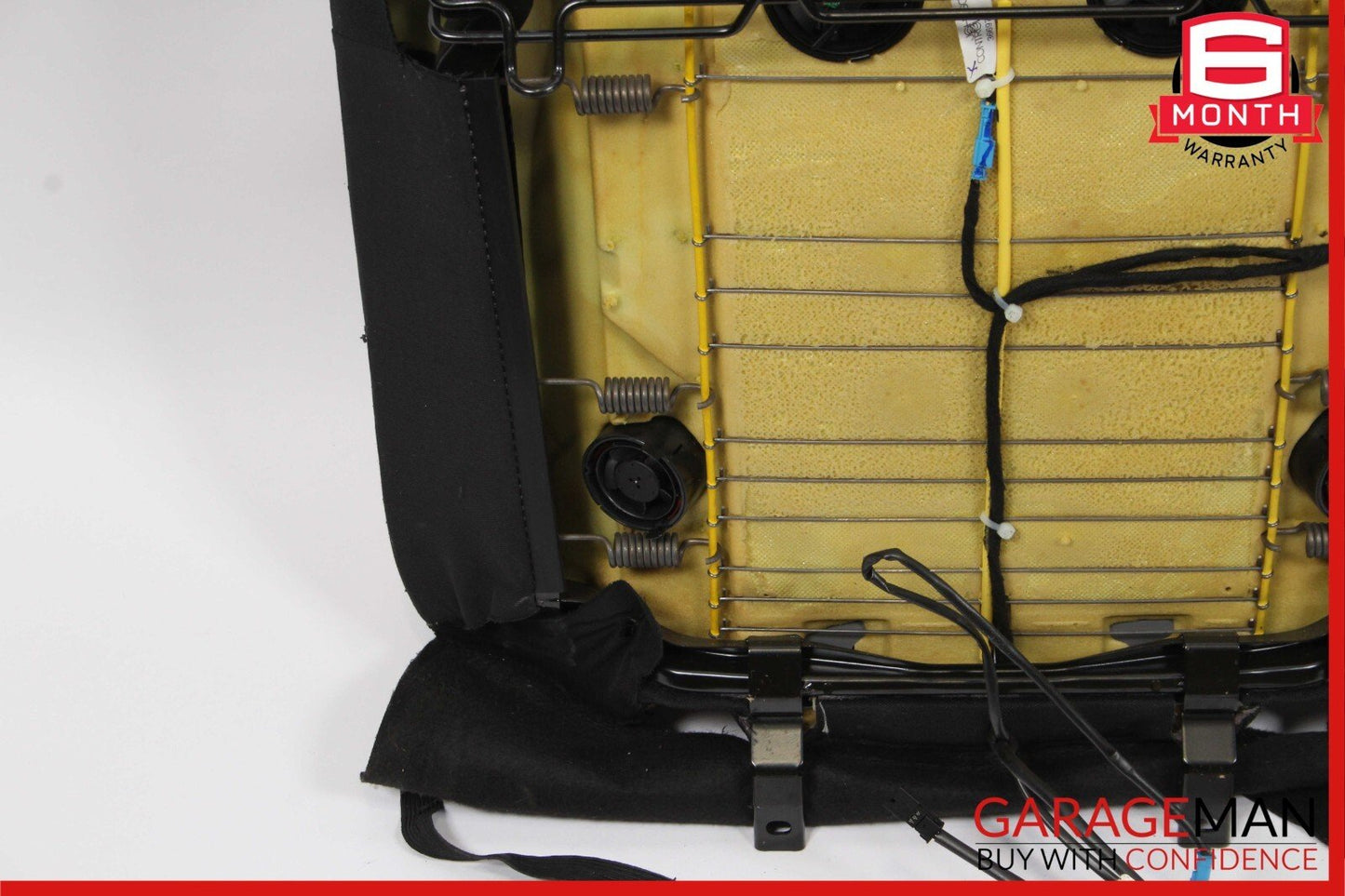 07-09 Mercedes W221 S550 Rear Left Driver Side Top Upper Seat Cushion Cover OEM