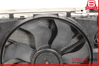 12-15 Mercedes W204 C250 Engine Motor Cooling Radiator A/C AC Condenser Assembly