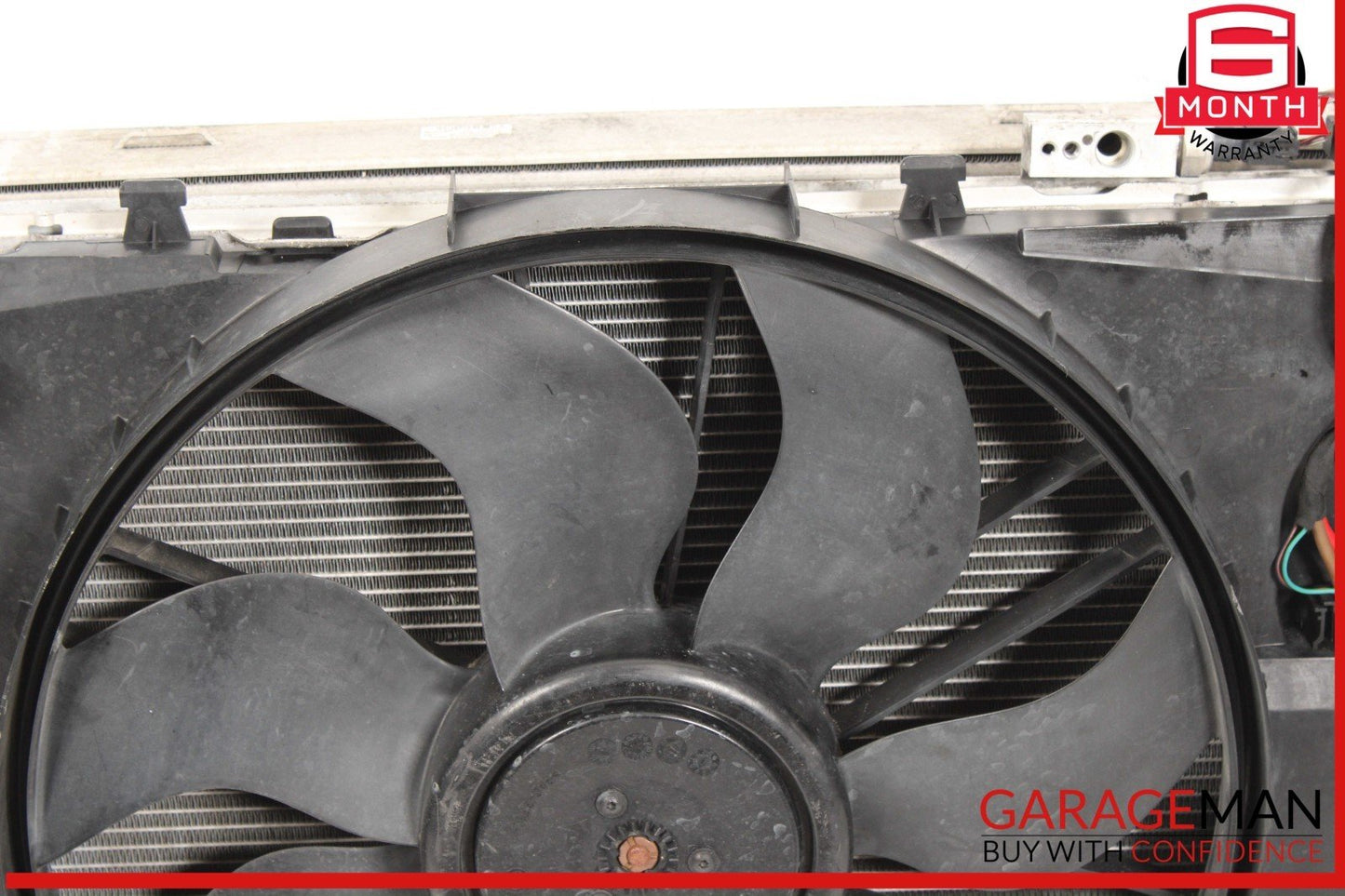 12-15 Mercedes W204 C250 Engine Motor Cooling Radiator A/C AC Condenser Assembly