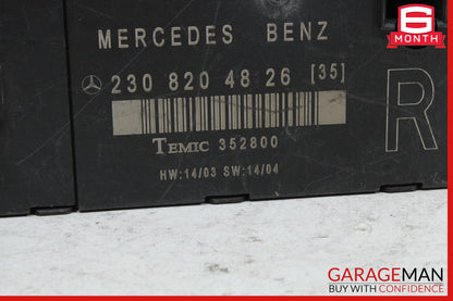 03-12 Mercedes R230 SL500 SL550 SL55 AMG Door Control Module Right Side OEM