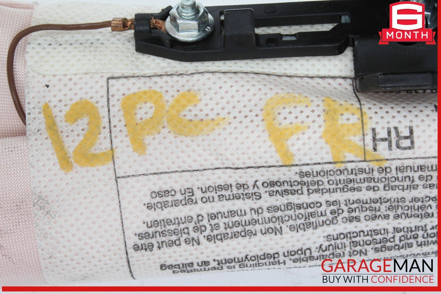 11-18 Porsche Cayenne 958 Front Right Passenger Side Seat Airbag 7P0880242A OEM