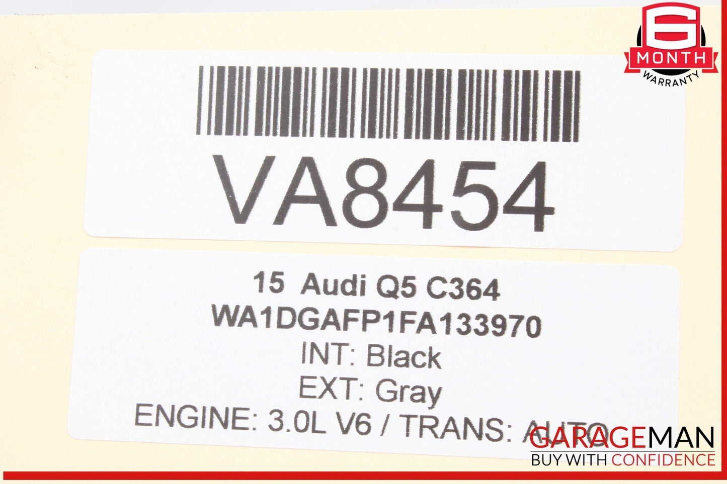 09-17 Audi Q5 SQ5 A4 Rear Right Side Door Lock Latch Actuator 8K0839016D OEM