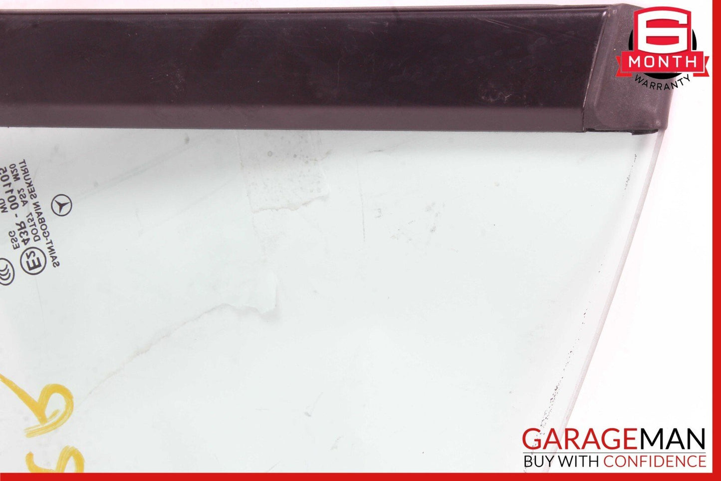 05-11 Mercedes R171 SLK280 SLK350 Quarter Window Glass Rear Right Side OEM