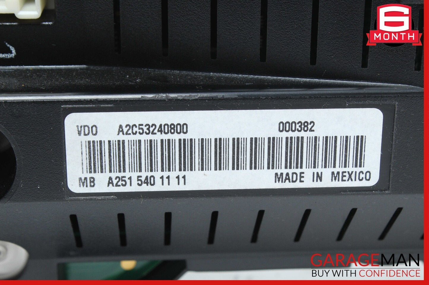 06-07 MERCEDES W251 R350 R500 INSTRUMENT CLUSTER SPEEDOMETER OEM