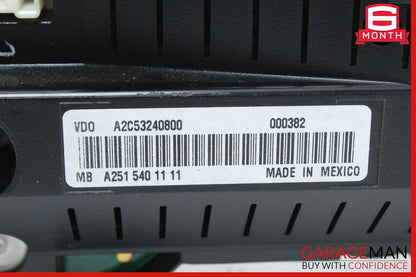 06-07 MERCEDES W251 R350 R500 INSTRUMENT CLUSTER SPEEDOMETER OEM