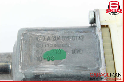 08-16 Mercedes W204 C300 E350 Front Left Door Window Regulator Motor Unit OEM