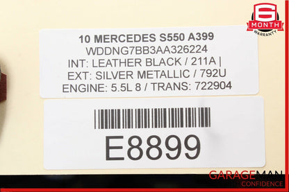 07-13 Mercedes W221 S550 CL63 AMG Trunk Open Close Release Remote Control Module