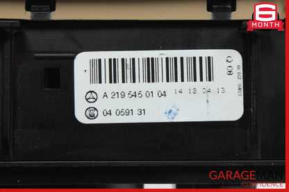 06-11 Mercedes W219 CLS500 Headlight Switch Washer Beige 2195450104 OEM