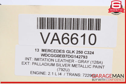 08-16 Mercedes X204 GLK250 GLK350 Front Right Door Window Regulator Motor OEM