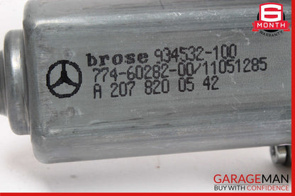 10-20 Mercedes W218 CLS550 CLS500 Front Left Side Window Regulator Motor Unit