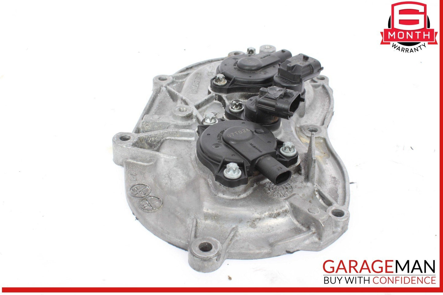 05-13 Mercedes W221 S550 ML350 Front Right Engine Timing Chain Cover Plate OEM