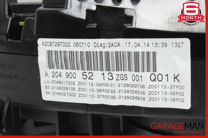 12-14 Mercedes W204 C250 C350 Speedometer Odometer Instrument Cluster Gauge Assy