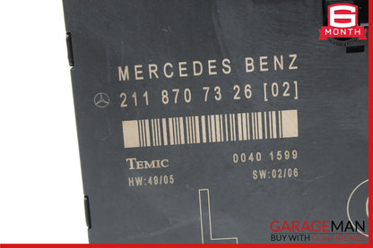 03-09 Mercedes W211 E350 E320 E63 AMG Front Left Side Door Controller Module OEM