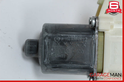 08-16 Mercedes W212 E350 C300 Rear Right Door Window Regulator Motor OEM