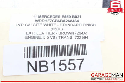 10-18 Mercedes W212 E550 Rear Fuse Relay Box SAM Signal Acquisition Assembly OEM