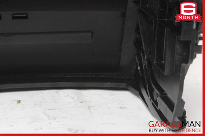 07-13 Mercedes W221 S400 S550 Center Console CD Player Trim Cover Panel Black