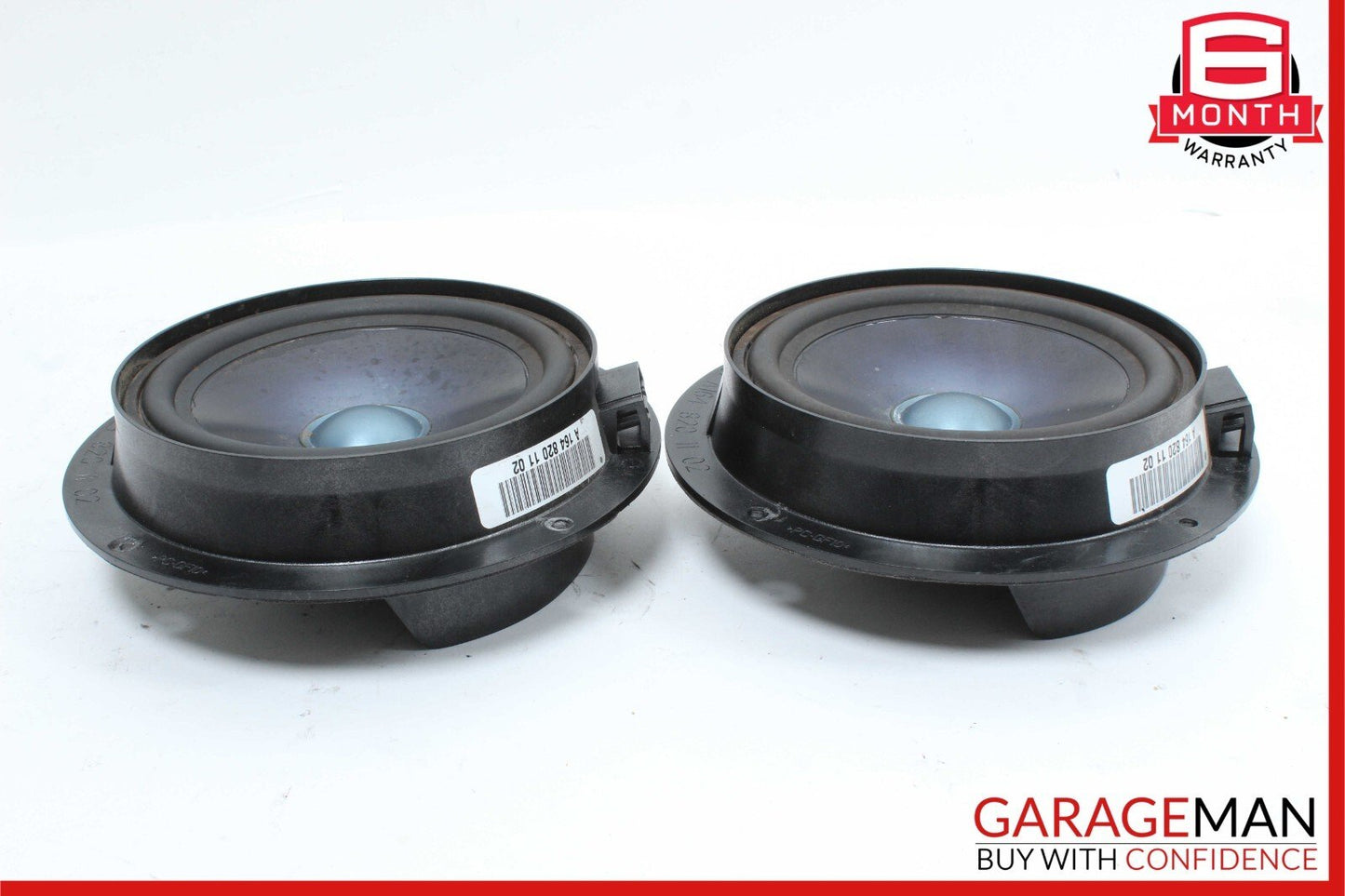 06-13 Mercedes X164 GL450 Rear Left & Right Door Sound Audio Speakers Set of 2