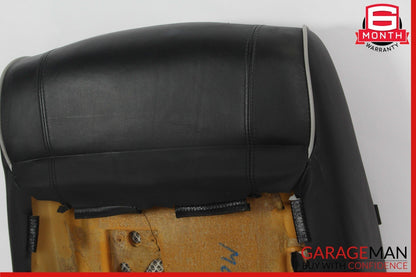 03-08 Maserati Quattroporte M139 Front Right Side Top Upper Seat Cushion Black