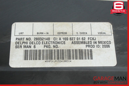 03-09 Mercedes W211 E350 4MATIC Sirius Satellite Radio Receiver Module OEM