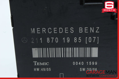 03-09 Mercedes W211 E350 E550 Front Left Driver Side Door Control Module OEM