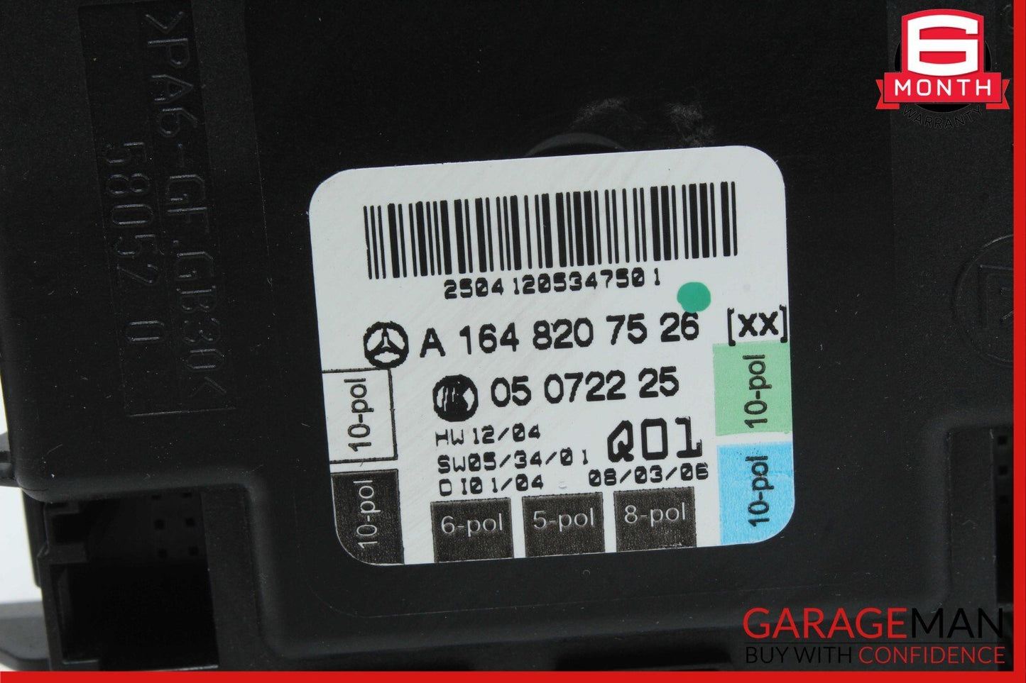06-13 Mercedes X164 GL450 ML500 ML350 Front Left Side Door Control Module Unit