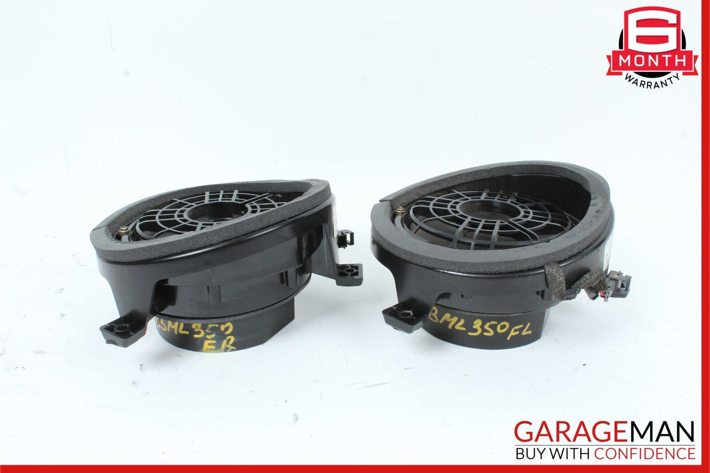 02-05 Mercedes W163 ML350 ML320 Front Right & Left Bose Sound Speaker Set OEM
