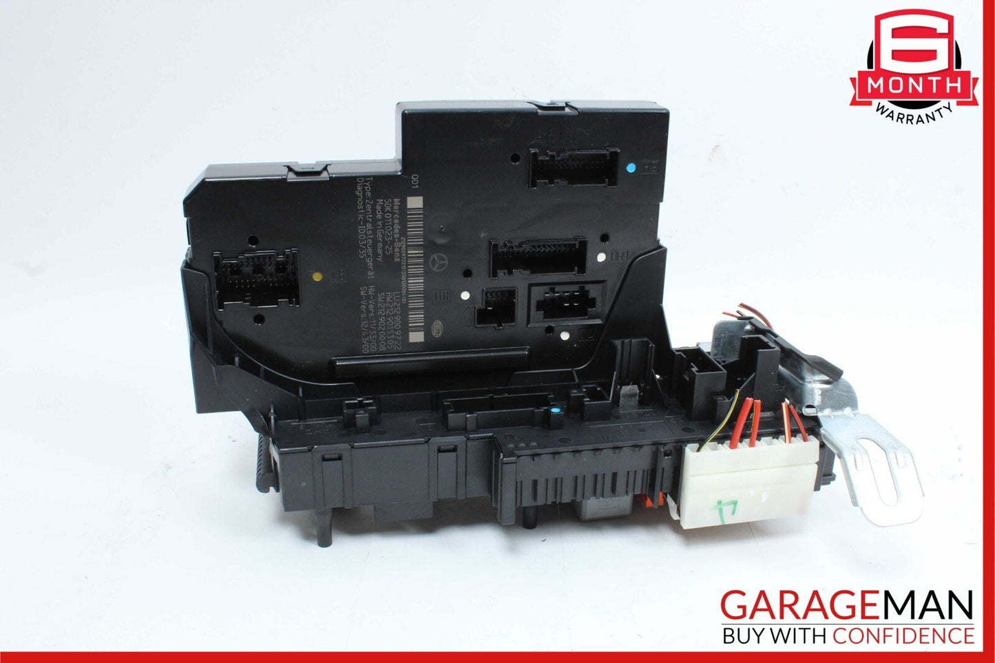 10-18 Mercedes E350 CLS350 Rear Fuse Box Relay SAM Signal Acquisition Assembly