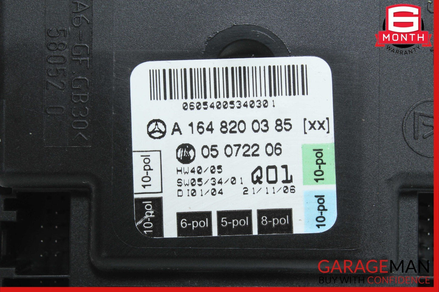 06-13 Mercedes X164 GL450 ML500 Front Left Side Door Control Module Unit OEM