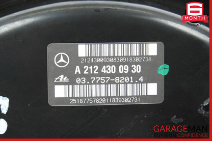 08-14 Mercedes W204 C250 C300 E350 Power Brake Booster Master Cylinder Reservoir