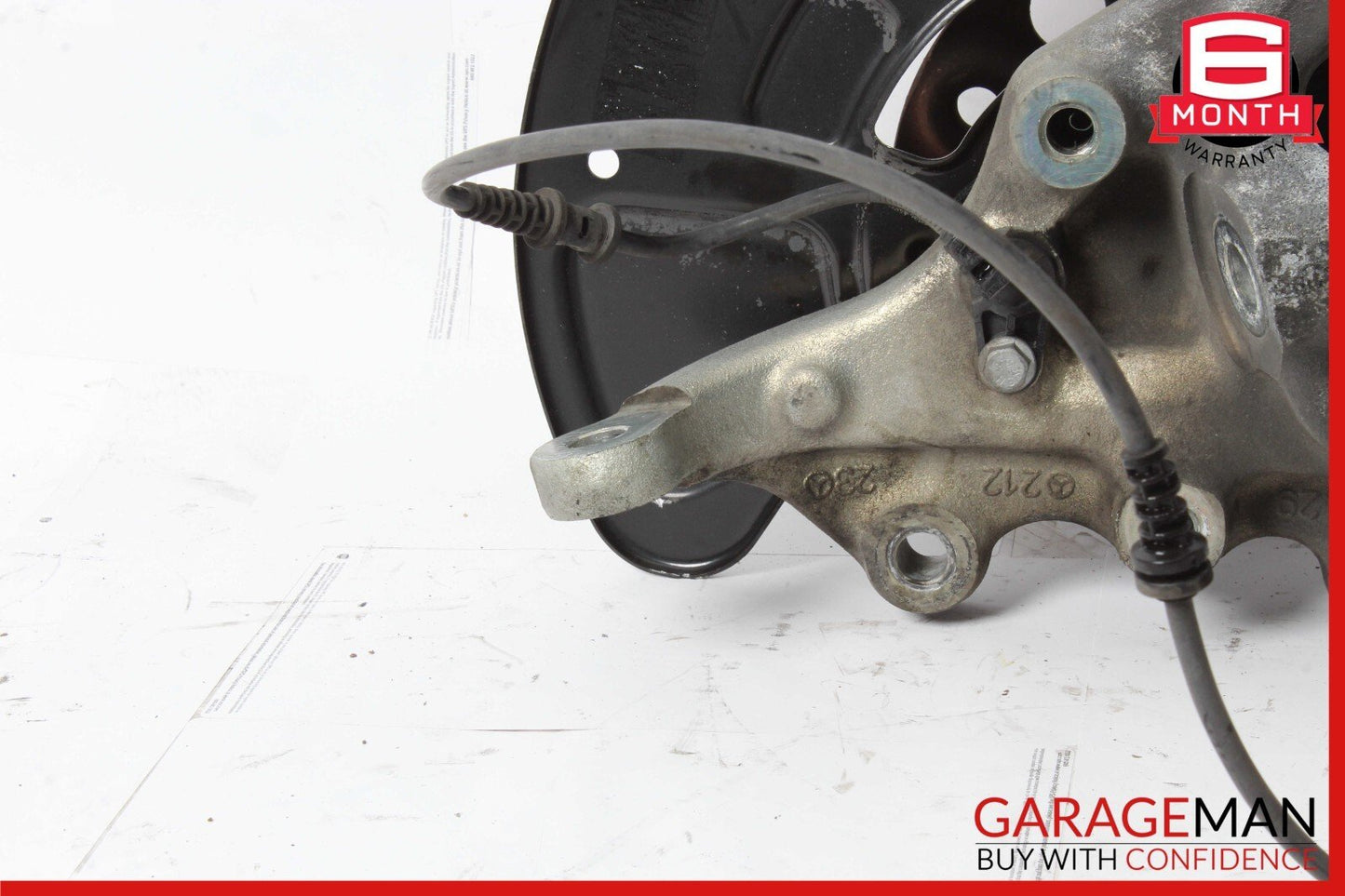 10-16 Mercedes W212 E350 Front Left Side Wheel Spindle Knuckle Hub Bearing OEM