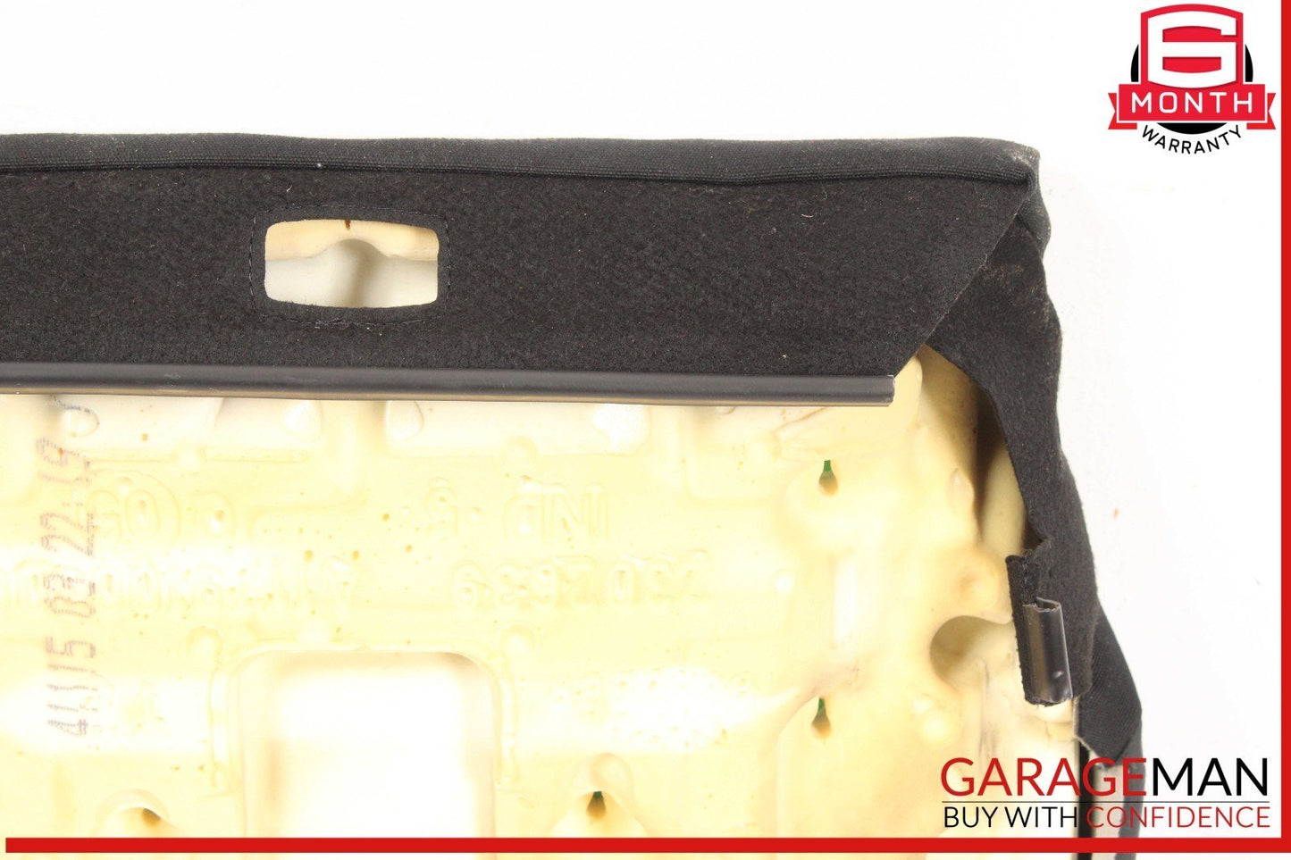 14-19 Mercedes W117 CLA250 Front Right Lower Bottom Seat Cushion Cover Black OEM