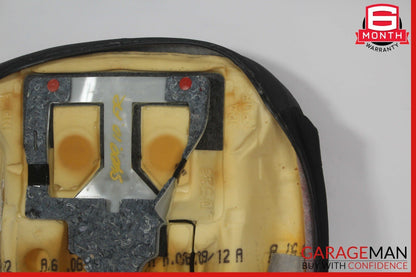 10-13 Mercedes W221 S400 S550 Front Right Side Bottom Lower Seat Cushion Black