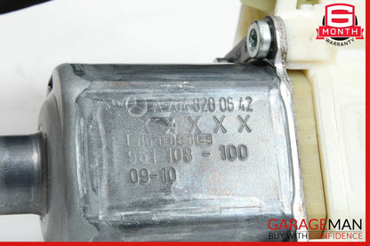 08-16 Mercedes E350 E400 GLK350 C300 Rear Right Door Window Regulator Motor Unit