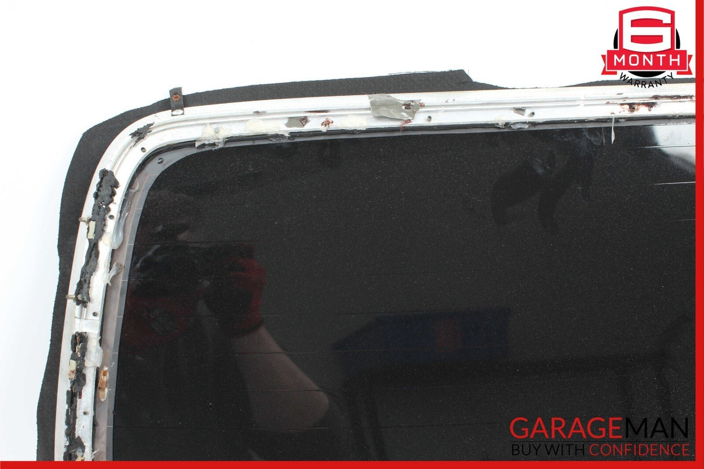 98-03 Mercedes W208 CLK430 Rear Back Convertible Soft Top Window Glass OEM