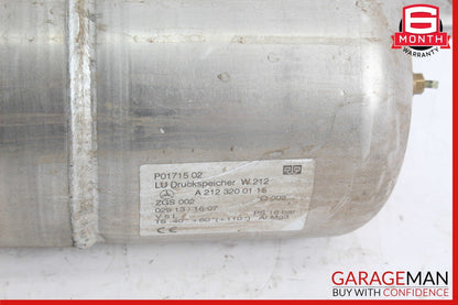 10-16 Mercedes W212 E63 AMG E550 Air Tank Suspension Pressure Reservoir OEM