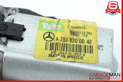 06-13 Mercedes X164 GL450 ML350 Rear Glass Windshield Wiper Motor 2518200042 OEM