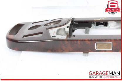 07-09 Mercedes W221 S550 CL600 Center Console Trim Bezel Wood 2216800234 OEM