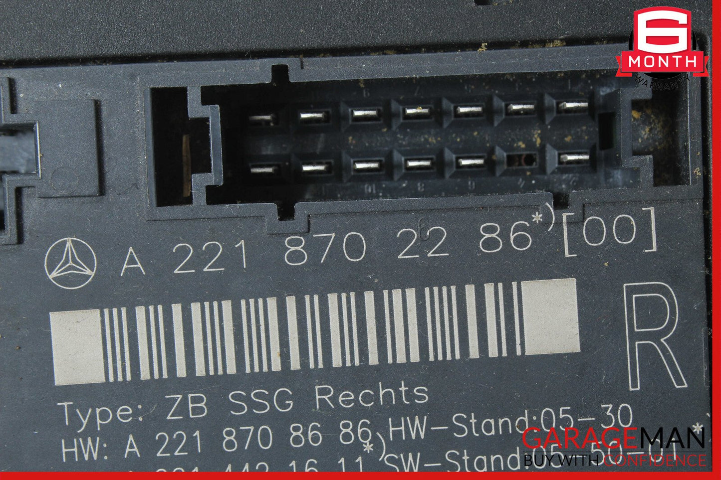 07-13 Mercedes W221 S550 S400 Front Right Side Under Seat Control Unit OEM