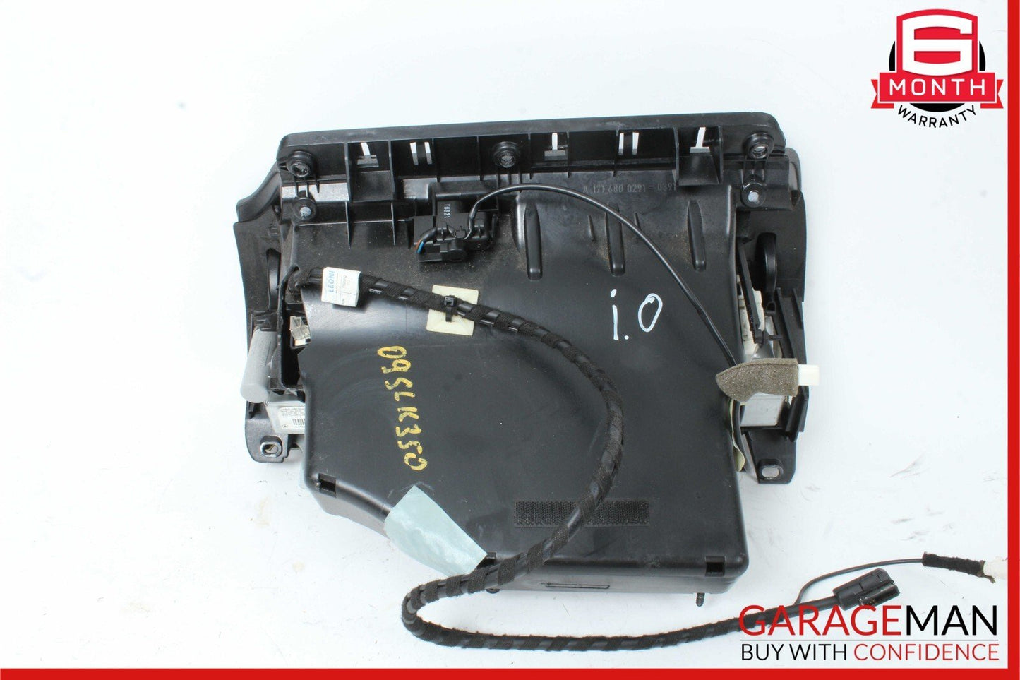 05-11 Mercedes R171 SLK350 Dash Dashboard Glove Box Storage Tray Assembly Black